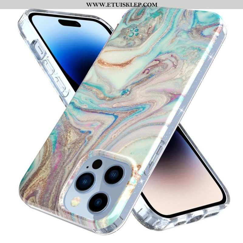 Etui do iPhone 14 Pro Max Pojedynczy Marmur